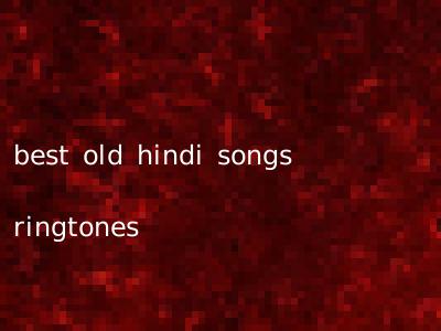 best old hindi songs ringtones