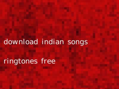 download indian songs ringtones free