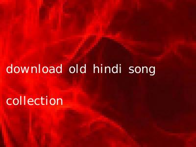 download old hindi song collection