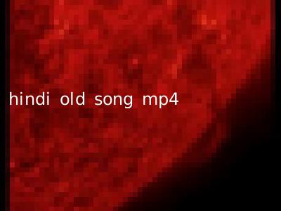 hindi old song mp4