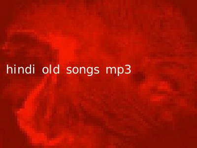 hindi old songs mp3