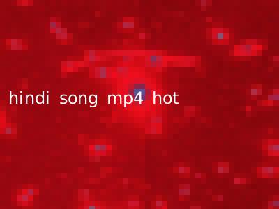 hindi song mp4 hot