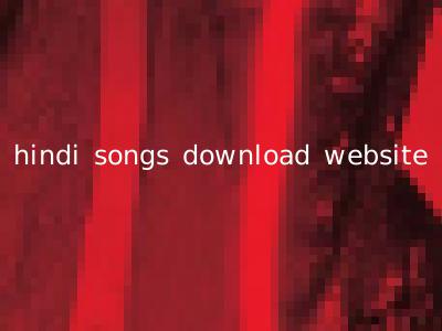 hindi songs download website