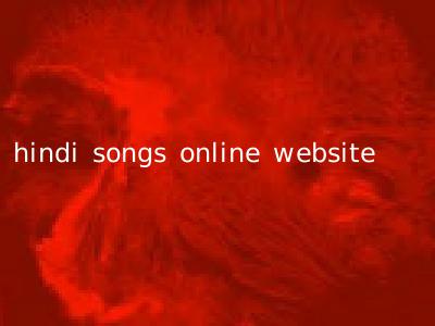 hindi songs online website