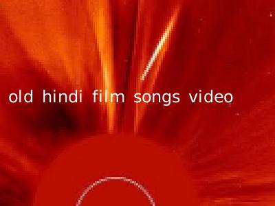 old hindi film songs video